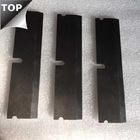 Aleación de Chrome del cobalto de la resistencia de desgaste que taja las cuchillas que muelen negro superficial/color plata
